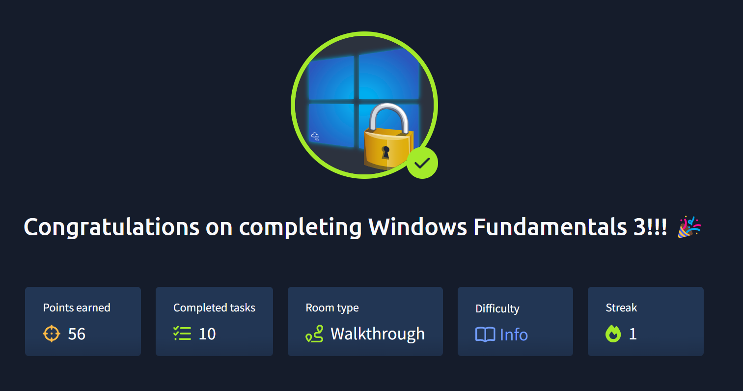 Cyber Security 101 forløb, TryHackMe
